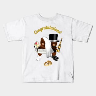 Wedding Congratulations Kids T-Shirt